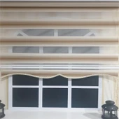 StorBurada Zebra Stor Plise Renk Geçişli Açık Kahve Etek Dilimli STB 483  Kahverengi 40 x 200 thumbnail 3