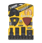 SGS 1880 MULTI-TOOLS KESİCİ VE RASPALAMA AKSESUAR SETİ 27 PARÇA - 3