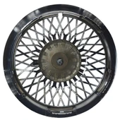 Jant Kapağı Kırılmaz Telli Ahtapot Fırfırlı 12" ABS Krom Paslanmaz 4'lü (TAKIM OLARAK) thumbnail 5