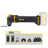 CAT DX41B 18Volt Kömürsüz Profesyonel Çok Amaçlı Devir Ayarlı Raspalama+14 Adet Aksesuar (Akü Dahil Değildir) - 2