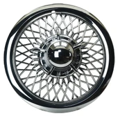 Jant Kapağı Kırılmaz Telli Ahtapot Fırfırlı 13" ABS Krom Paslanmaz 4'lü (TAKIM OLARAK) thumbnail 2