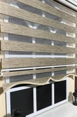 StorBurada Bambu Zebra Stor Perde Kahverengi Alüminyum Kasalı Z-STB400V05  Kahverengi 90 x 200 - 1