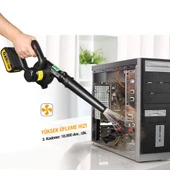 CAT DX91B 18Volt Profesyonel Devir Ayarlı Üfleyici + 5 Parça Aksesuar (Akü Dahil Değildir) - 8