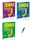 7. Sınıf Jumbo Serisi Matematik Türkçe ve Fen Bilimleri Denemeleri - 1