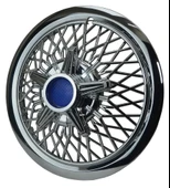 Jant Kapağı Kırılmaz Telli Yıldız Fırfırlı Mavi 15" ABS Krom Paslanmaz 4'lü (TAKIM OLARAK) thumbnail 3