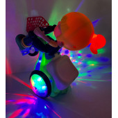 Stunt Bıcycle Sesli Ve Işıklı Bisikletli Bebek Oyuncak -YJ-3024 - 7