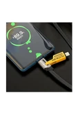 65w 4 In 1 Hızlı Şarj Naylon Örgülü Pd Hızlı Şarj Kablosu Iphone Android Uyumlu Kablo - 4