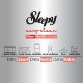 Sleepy Easy Clean Yüzey Temizlik Mutfak Havlusu-Mendili  50 Yaprak Greyfurt Yağlı (5Li Set) 250 Yprk thumbnail 6