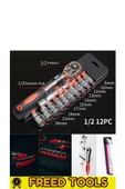 12 Parça Kaliteli 1/2 Cırcır Lokma Seti Standlı - 3