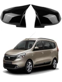 Dacia  Lodgy Araca Özel Batman Yarasa Ayna Kapağı Pianoblack - 1