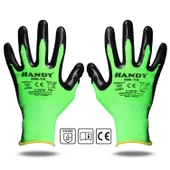 Handy HN-16 Nitril Kaplama İş Eldiveni Sanayi İnşaat Usta Eldiven - 2