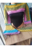 MAM Mevsimlik Kadife Bolero Handmade - 2
