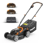 WORX WG779E 40Volt 2.5Ah. Li-ion 34CM Profesyonel Şarjlı Çim Biçme thumbnail 1