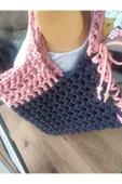 MAM Asimetrik Yazlık File Çanta Omuz - Kol Handmade - 3