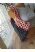 MAM Asimetrik Yazlık File Çanta Omuz - Kol Handmade - 7