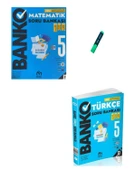 5. Sınıf Banko Serisi Matematik ve Türkçe Soru Bankası - 1