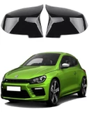 Volkswagen Scirocco Araca Özel Batman Yarasa Ayna Kapağı Pianoblack - 1