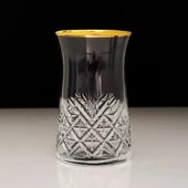 Paşabahçe 42891 Timeless Çay Bardağı Gold Yaldızlı-6 Adet - 1