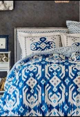 Karaca Home Neos Çift Kişililk Nevresim Takımı Mavi - 1