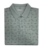 Simenti Yakalı Klasik Fit Kısa Kol Erkek Tişört 7286 - 5