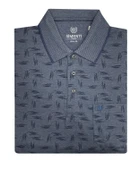 Simenti Yakalı Klasik Fit Kısa Kol Erkek Tişört 7286 - 1