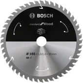 BOSCH 165 x 1,5 x 20 mm 48 Diş Ahşap Elmas Daire Testere Bıçağı - 8