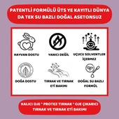 FRESH UP ASETONSUZ, DOĞAL, KALICI OJE, PROTEZ TIRNAK ÇIKARICI JEL, ÇİLEK - 4