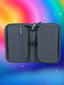 Elegance Okapi Kalem Çantası Tek Katlı Siyah OKP-123 - 3