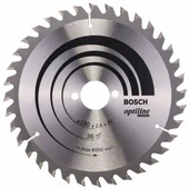 BOSCH Optiline Wood 190x30 mm 36 Diş Ahşap Daire Testere Bıçağı - 2