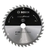 BOSCH 165 x 1,5 x 20 mm 36 Diş Ahşap Elmas Daire Testere Bıçağı thumbnail 6