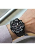 Ferro FM31378A-G Quartz Çelik Siyah 46 mm Erkek Kol Saati - 2