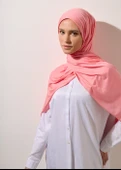 Rabia Z - Soğan Kabuğu Jarsey Tesettür Şal - 3