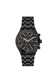 Ferro FM31378A-G Quartz Çelik Siyah 46 mm Erkek Kol Saati - 1