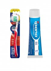 İPANA PRO EXPERT DİŞ MACUNU 100 ML +  ORAL-B DEFENSE DİŞ FIRÇASI - 1