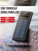20000 mAh Güneş Enerjili Taşınabilir Şarj Cihazı Powerbank - 4
