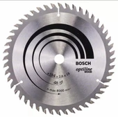 BOSCH Optiline Wood 184 mm 48 Diş Ahşap Daire Testere Bıçağı - 1