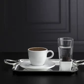 GÜRAL PORSELEN Bistro Çay Fincanı Ve Tabağı 150 cc thumbnail 1