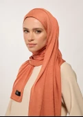 Rabia Z - Jarsey Rust Şal - 2
