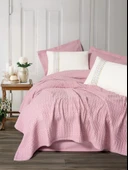 Cotton Box Aura Çift Kişilik Pike Takımı Pebble Pembe - 1