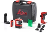﻿LEICA LINO L6G 3 Eksen 360 Derece Çapraz Çizgili Şarjlı Yeşil Lazer Terazi - 2