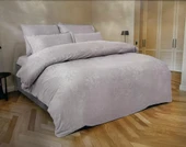 Altınbaşak Jakarlı Saten Çift Kişilik Nevresim Takımı Perle Marble thumbnail 3