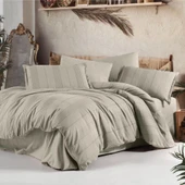 Clasy Çift Kişilik Nevresim Takımı Arakis V3 Bej thumbnail 1