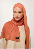Rabia Z - Jarsey Rust Şal - 8