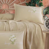 Clasy Pike Takımı Çift Kişilik Etta V1 Bej - 4