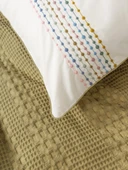 Cotton Box Aura Çift Kişilik Pike Takımı Pebble Hardal - 3