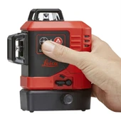 ﻿LEICA LINO L6Rs 3 Eksen 360 Derece Çapraz Çizgili Kırmızı Lazer Terazi - 3