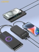 10.000 mAh Kendinden USB'li LED Aydınlatmalı Powerbank - 5