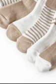 CSYC1003 Bebek 6'lı Çorap %100 Organik Pamuk, Bebek - Yenidoğan - CSYC1003 - 4