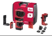 ﻿LEICA LINO L6R 3 Eksen 360 Derece Çapraz Çizgili Şarjlı Kırmızı Lazer Terazi - 1
