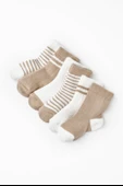 CSYC1003 Bebek 6'lı Çorap %100 Organik Pamuk, Bebek - Yenidoğan - CSYC1003 - 3